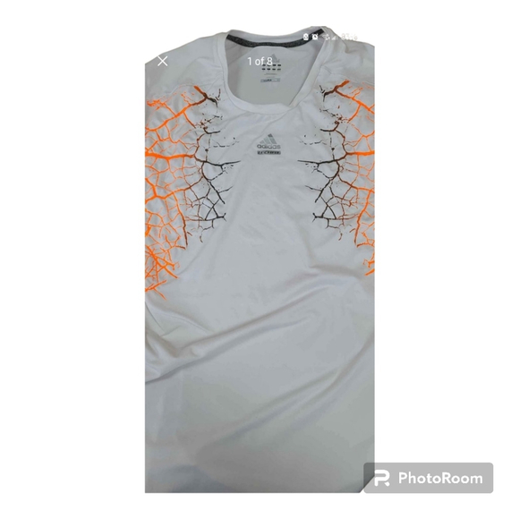 Adidas XL Climalite Men's Shirt Short Sleeve - Picture 2 of 9